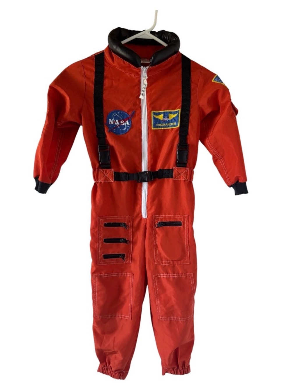 NASA Orange Kids Astronaut Flight Suit Costume size 4-6